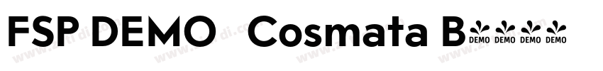 FSP DEMO   Cosmata B字体转换